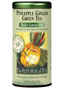 Pineapple Ginger Green Tea Bags
